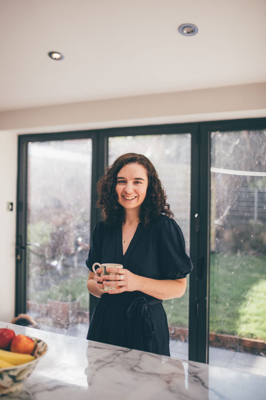Lucy Arch, gut health nutritional therapist, smiling confidently